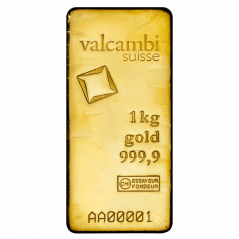 1000g investiční zlatý slitek | Valcambi