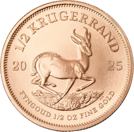 Zlatá investiční mince Krugerrand 1/2 Oz | 2025