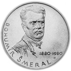 Strieborná minca 100 Kčs Bohumír Šmeral | 1980 | Proof