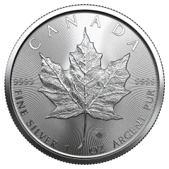Maple Leaf 1 uncia | ezüstérme