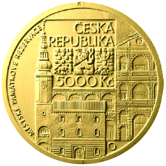 Gold coin 5000 CZK Město Moravská Třebová | 2024 | Standard