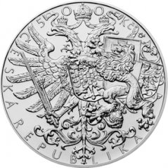 Silver coin 500 CZK Bitva u Zborova | 2017 | Standard