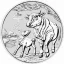 Silver coin Buffalo 2 Oz | Lunar III | 2021