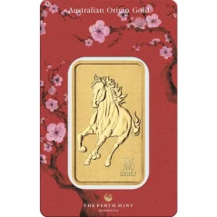31,1g Perth Mint | Ló | 2026 | aranytömb