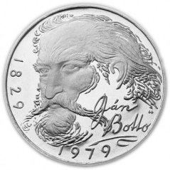 Strieborná minca 100 Kčs Ján Botto | 1979 | Proof