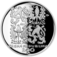 Silver coin 200 CZK Božena Němcová | 2020 | Proof