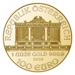 Gold coin Vienna Philharmonic 1 oz