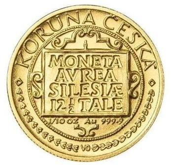 Zlatá mince 1000 Kč Třídukát slezských stavů z r. 1621 | 1995 | Standard