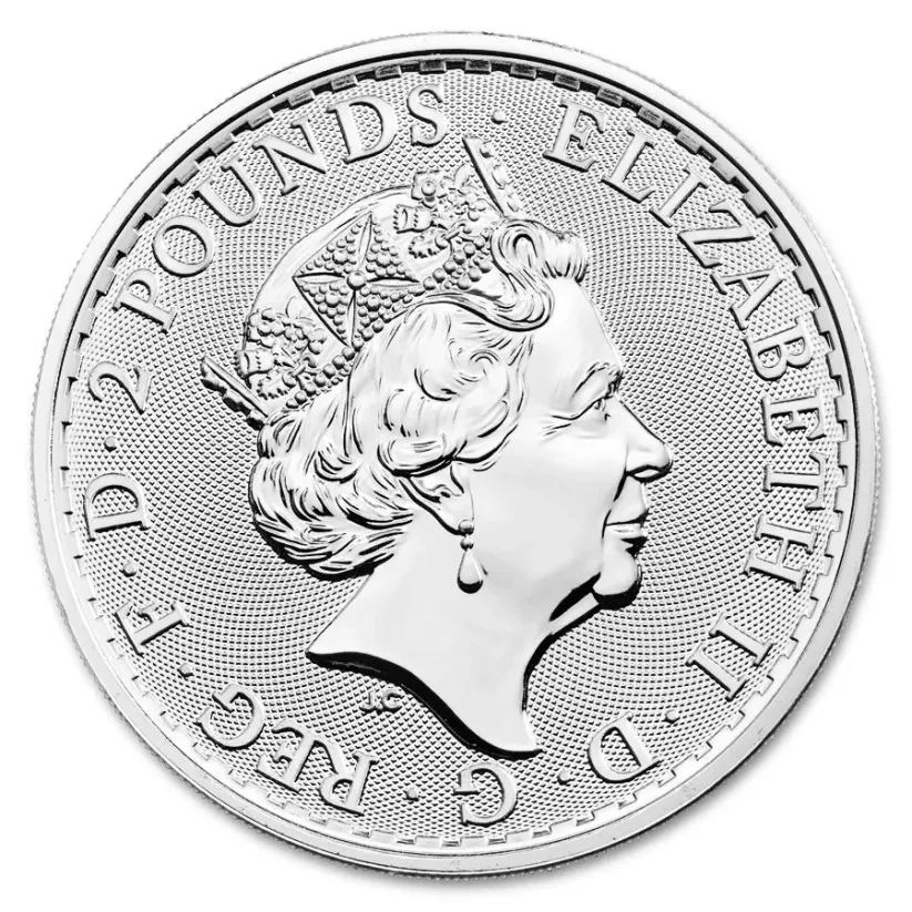 Silver coin Britannia 1 Oz