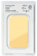 100g Heraeus | aranytömb