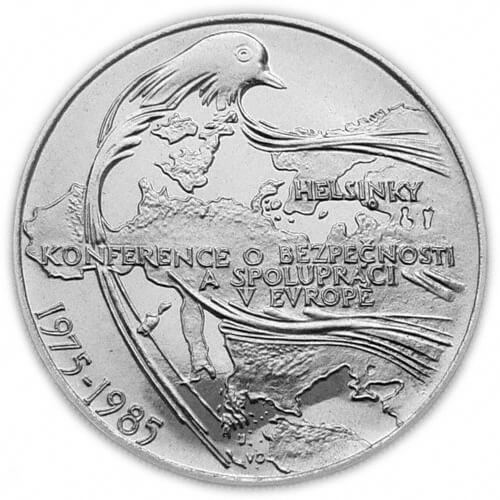 Silver coin 100 CSK Konference Helsinky | 1985 | Standard