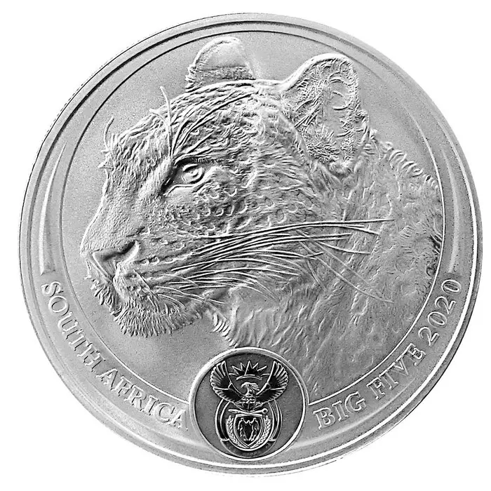 Silver coin Leopard 1 Oz | Big Five I | 2020