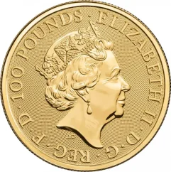 Gold coin Queens Beasts Completer 1 Oz | Queens Beasts | 2021