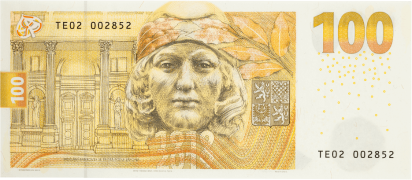 Commemorative 100 CZK banknote to build the Czechoslovak currency| 2019 | Alois Rašín