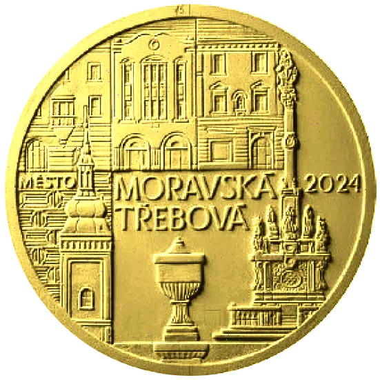 Zlatá minca 5000 Kč Mesto Moravská Třebová | 2024 | Standard