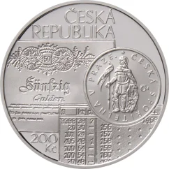 Strieborná minca 200 Kč Založení české spořitelny Böhmische Sparkasse | 2025 | Proof