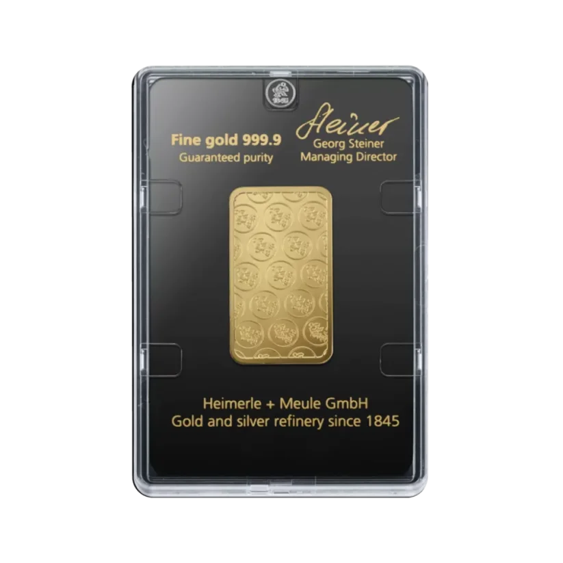 31,1g Gold Bar | Heimerle + Meule