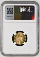 Zlatá minca 10 Korona Františka Jozefa I. | 1905 | NGC | MS 63