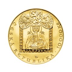 Zlatá minca 10000 Kč Příchod věrozvěstů Konstantina a Metoděje | 2013 | Proof
