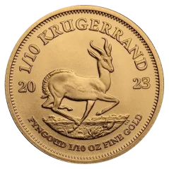 Gold coin Krugerrand 1/10 Oz
