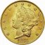 Gold coin 20 Dollar American Double Eagle | Liberty Head | 1875