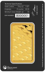 50g Gold Bar | Perth Mint