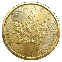 Maple Leaf 1 uncia | aranyérme