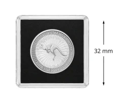 Čtvercová kapsle | 32 mm | Balíček 10ks