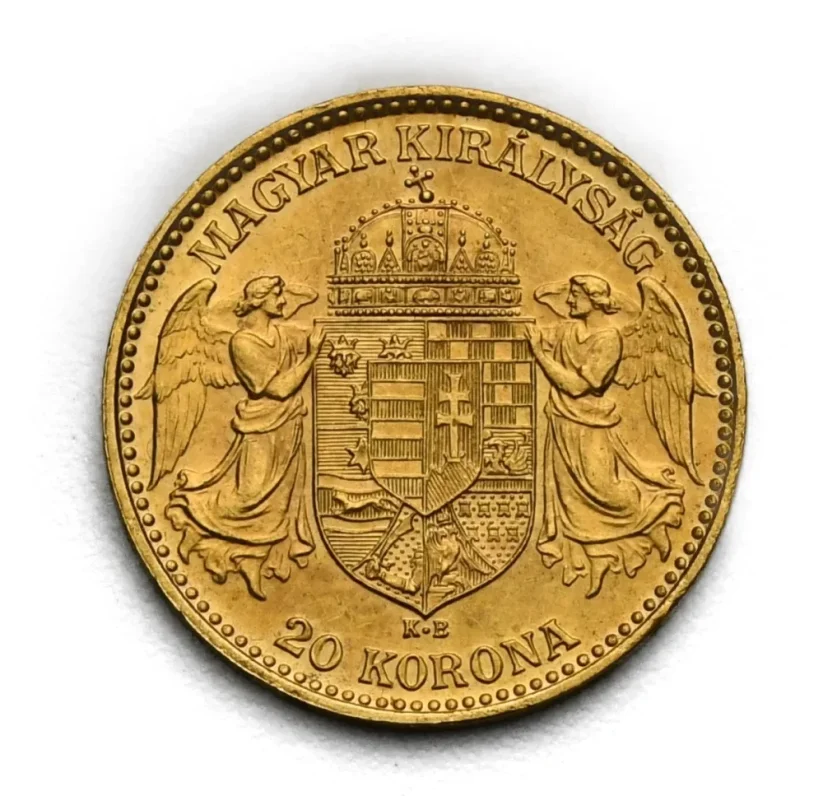 Gold coin 20 crown of Franz Joseph I | 1914 KB Bosnia
