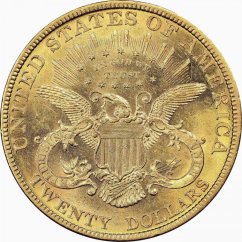 Zlatá minca 20 Dollar American Double Eagle | Liberty Head | 1880