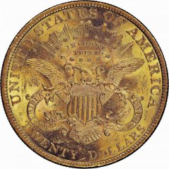 Zlatá mince 20 Dollar American Double Eagle | Liberty Head | 1890