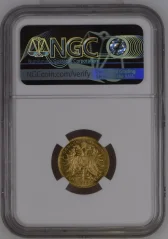 Zlatá minca 10 Korona Františka Jozefa I. | 1896 | NGC | MS 60