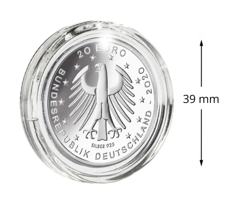Kulatá kapsle | 39 mm | Balíček 10ks