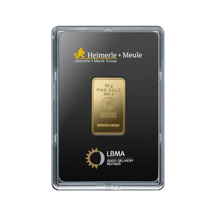 20g Gold Bar | Heimerle + Meule