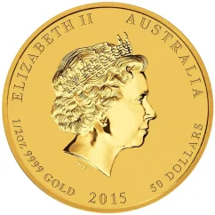 Gold coin Goat 1/2 Oz | Lunar II | 2015