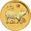 Gold coin Pig 2 Oz | Lunar II | 2019