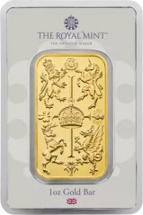 31,1g investiční zlatý slitek | Royal Mint | The Royal Celebration