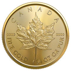 Gold coin Maple Leaf 1/4 Oz