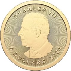 Zlatá investiční mince Maple Leaf 1/10 Oz | 2024