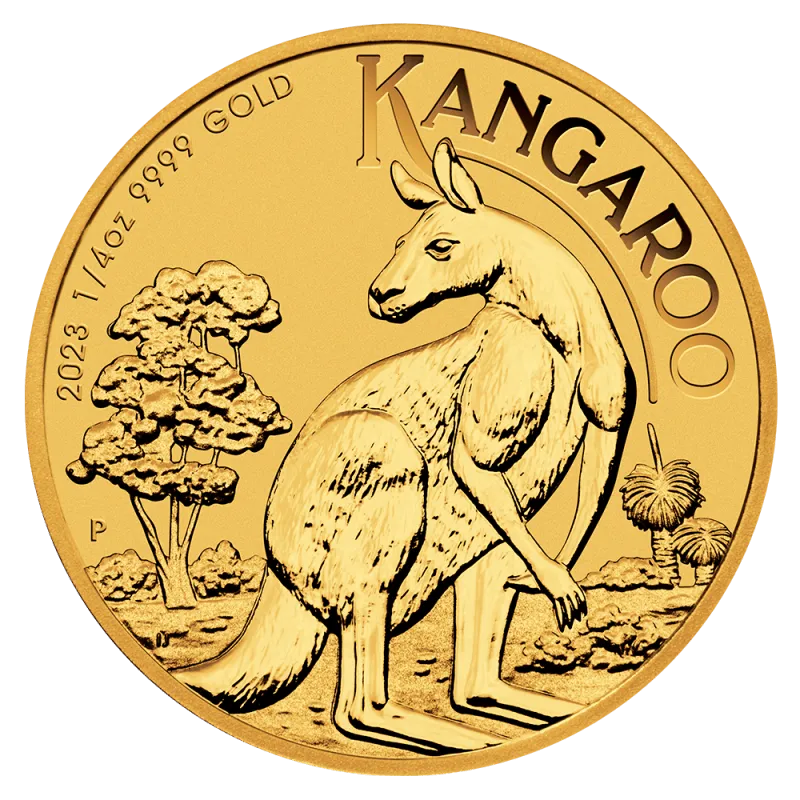 Zlatá investiční mince Kangaroo 1/4 Oz