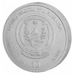 Strieborná investičná minca Rok Koňa 1/12 Oz | Lunar | Rwanda | 2026