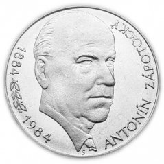 Stříbrná mince 100 Kčs Antonín Zápotocký | 1984 | Standard