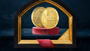 Tábor - desátá mince cyklu Městské památkové rezervace