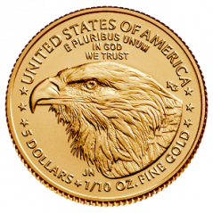 Gold coin American Eagle 1/10 Oz