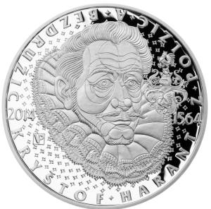 Silver coin 200 CZK Kryštof Harant z Polžic a Bezdružic | 2014 | Proof