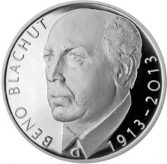 Silver coin 500 CZK Beno Blachut | 2013 | Proof