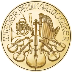 Złota moneta Wiedeński Filharmonik 1/2 oz | 2026
