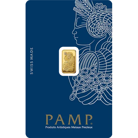 1g investiční zlatý slitek | Pamp Fortuna