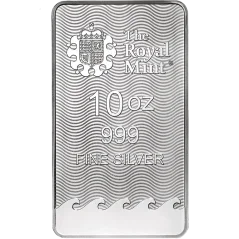 311 g befektetési ezüsttömb | Britannia | Royal Mint