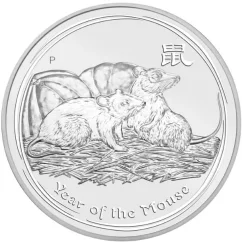 Egér 1/2 kg | Lunar II | 2008 | ezüstérme